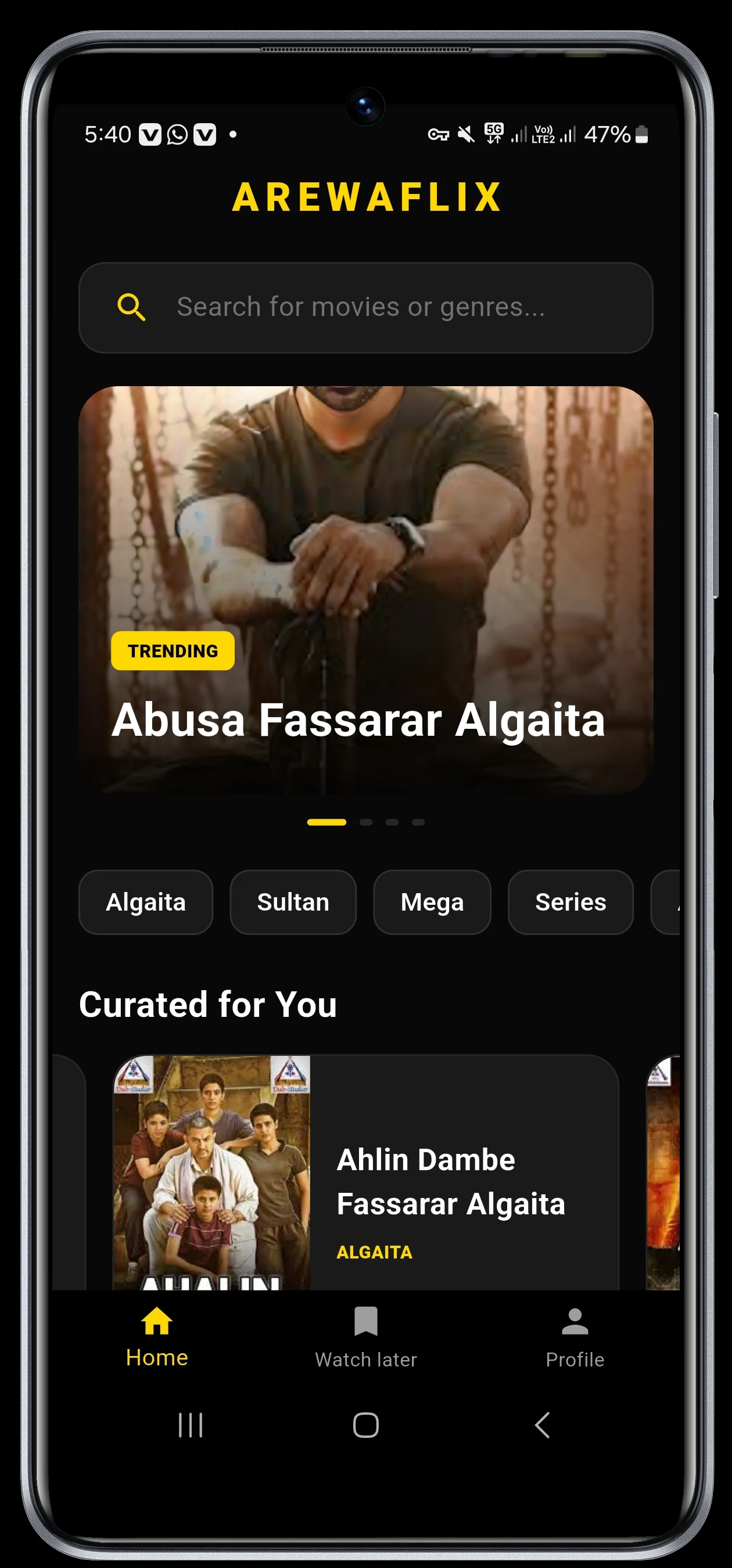 ArewaFlix screenshot