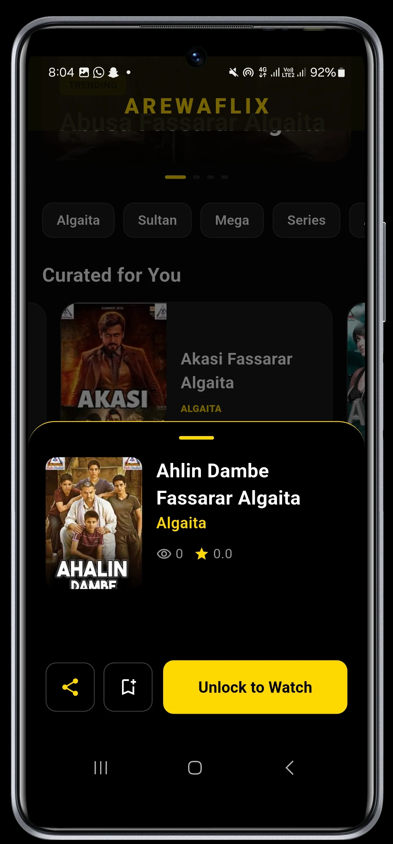 ArewaFlix screenshot
